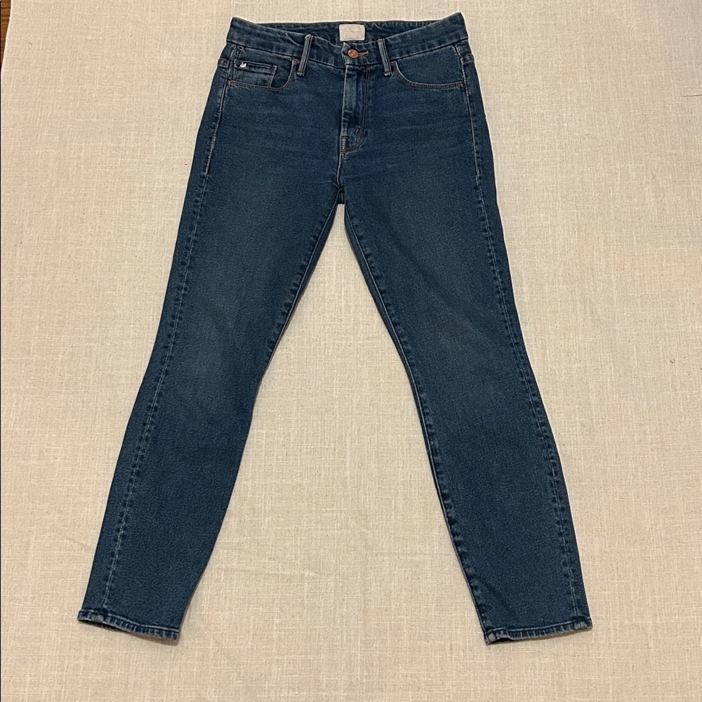 Mother Candice High Waisted Looker Crop Jeans Women's Size 26 Skinny